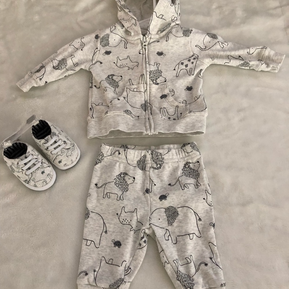 Baby Boy Matching Set 0-3months